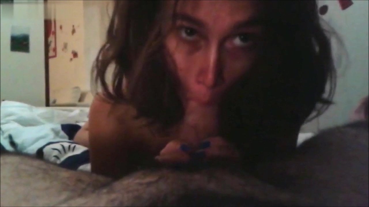 Amateur Brunette Gf Blowjob