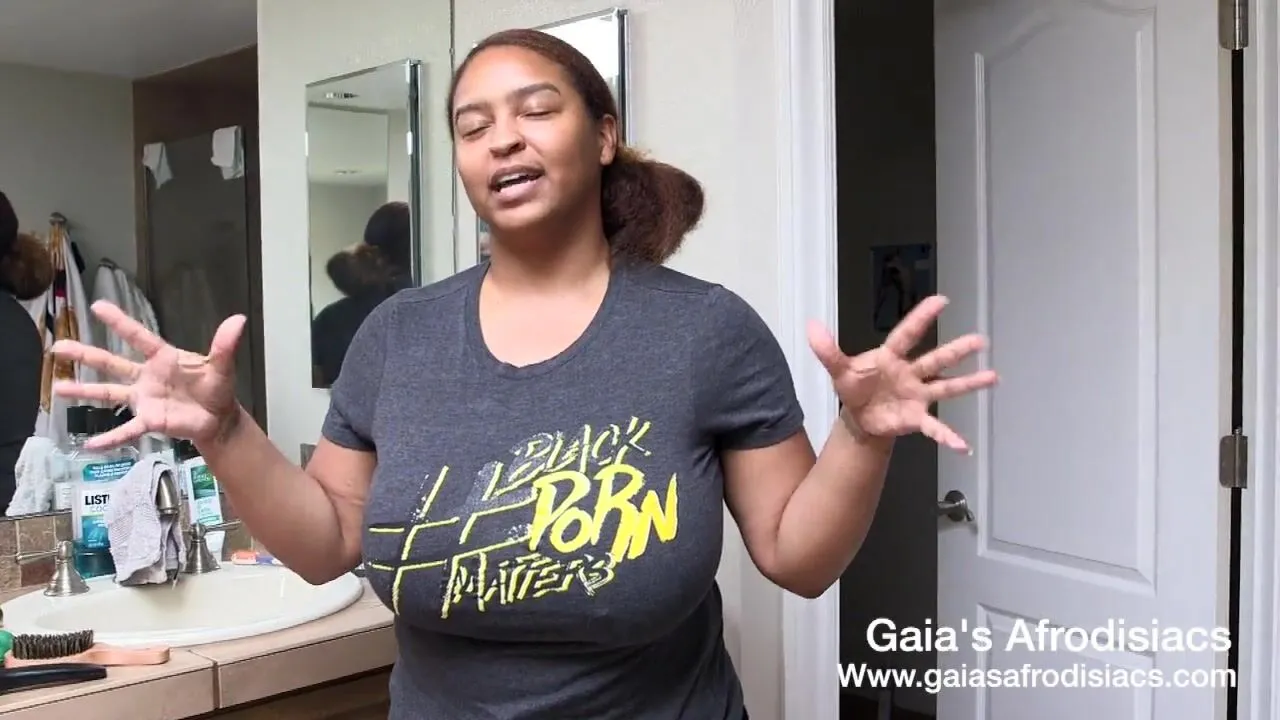 Big black boobs that belong to Professor GAIA are the hottest thing ever |  amateurest.com